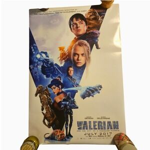 Valerian and the City of a Thousand Planets 2017 Original Movie Poster 27x40 D/S